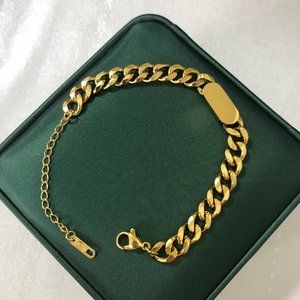 ♥Women's 18K yellow gold color bracelet♥